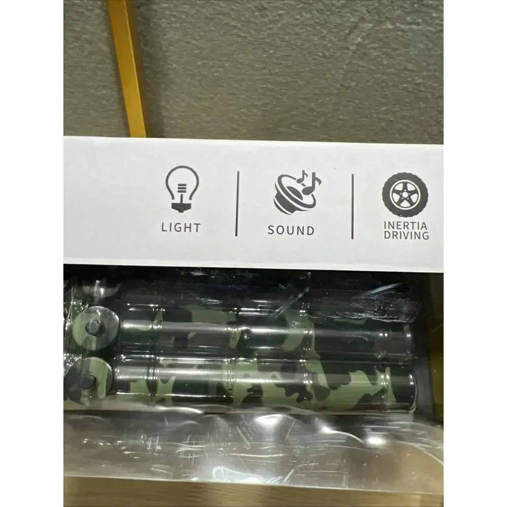 Die-Cast Metal Military Missile Launcher Toy Truck Battery Powered